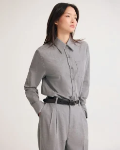 Adrienne Euro Fabric Ovrsze Shirt