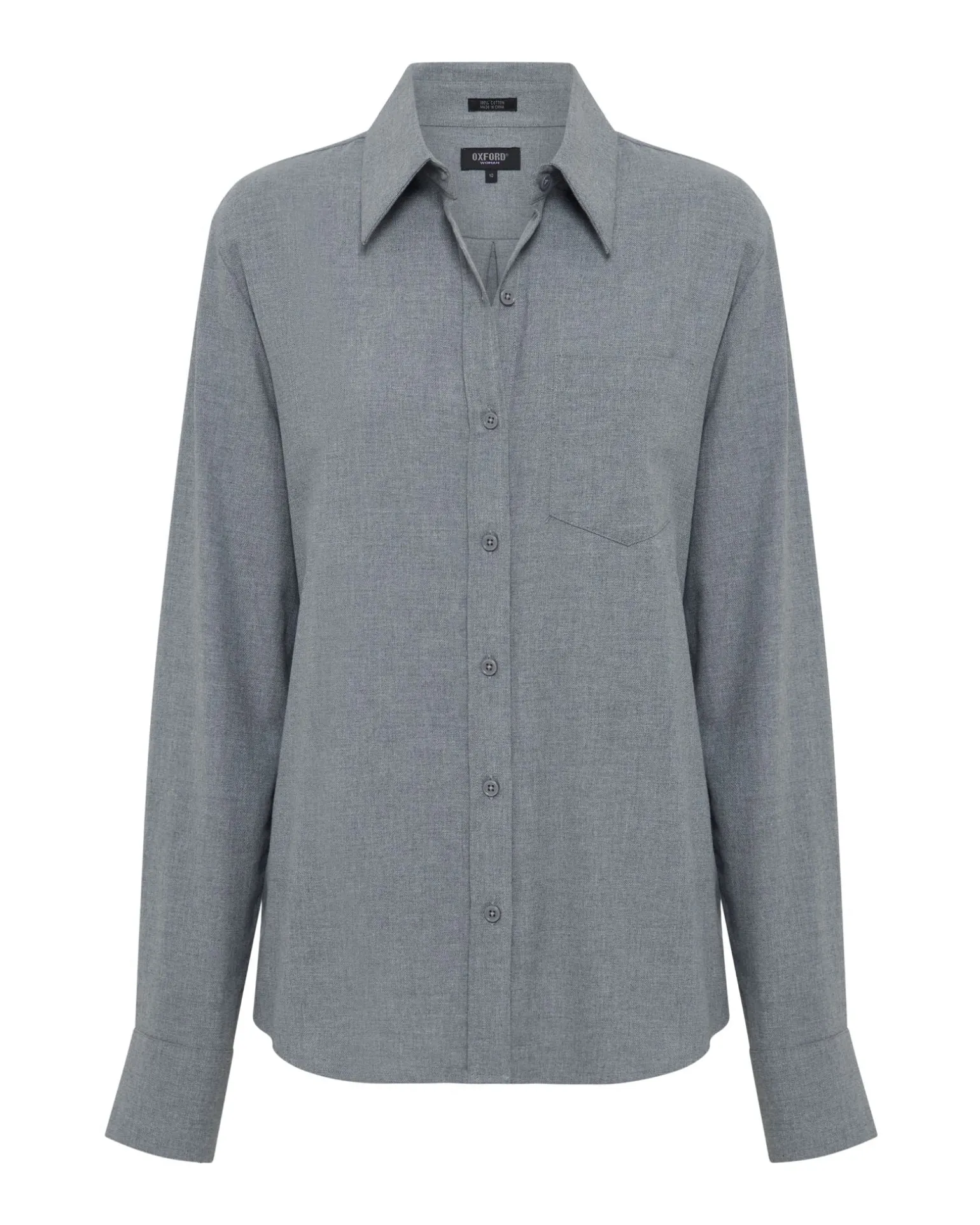 Adrienne Euro Fabric Ovrsze Shirt