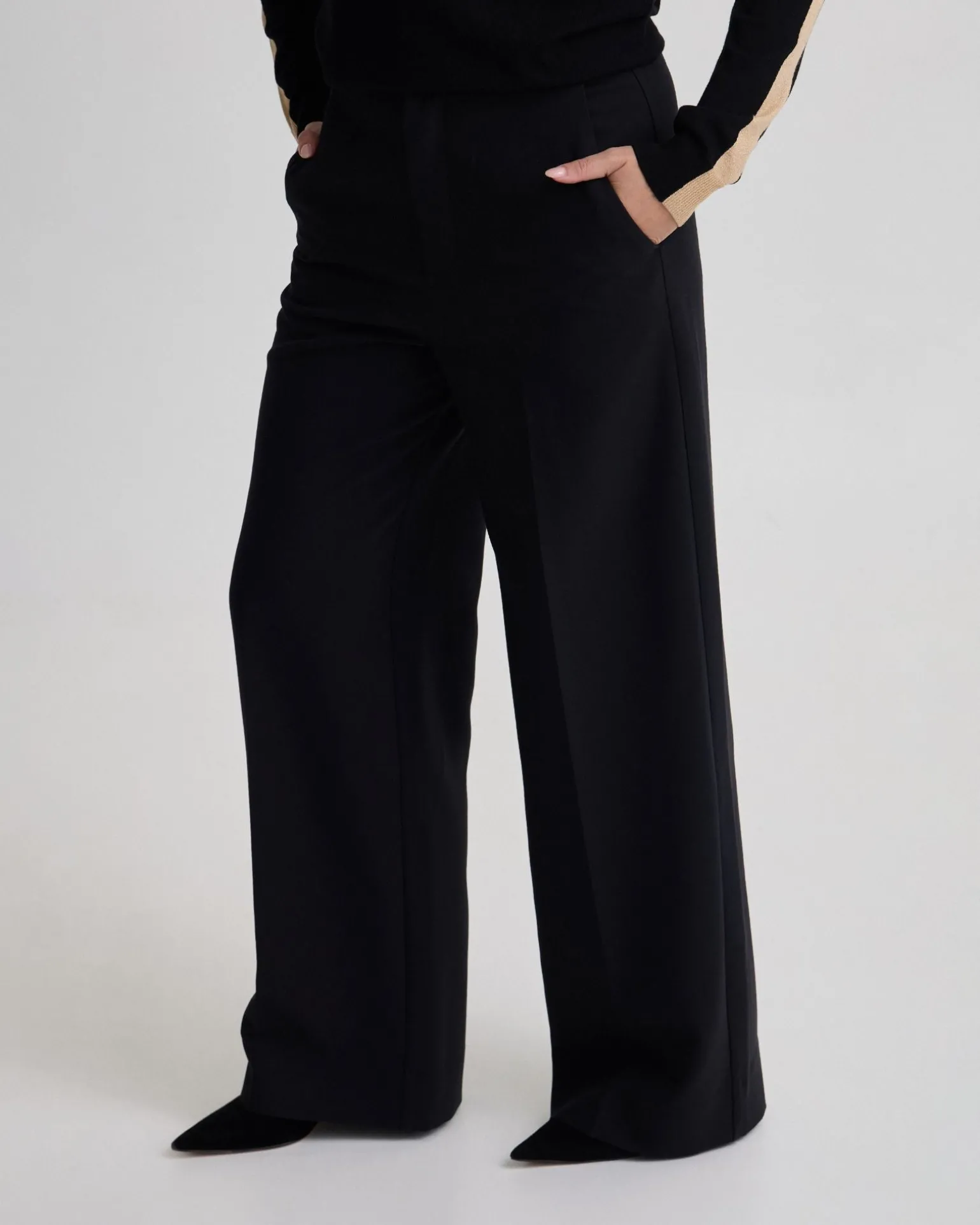 Alana Flat Front Stretch Pants