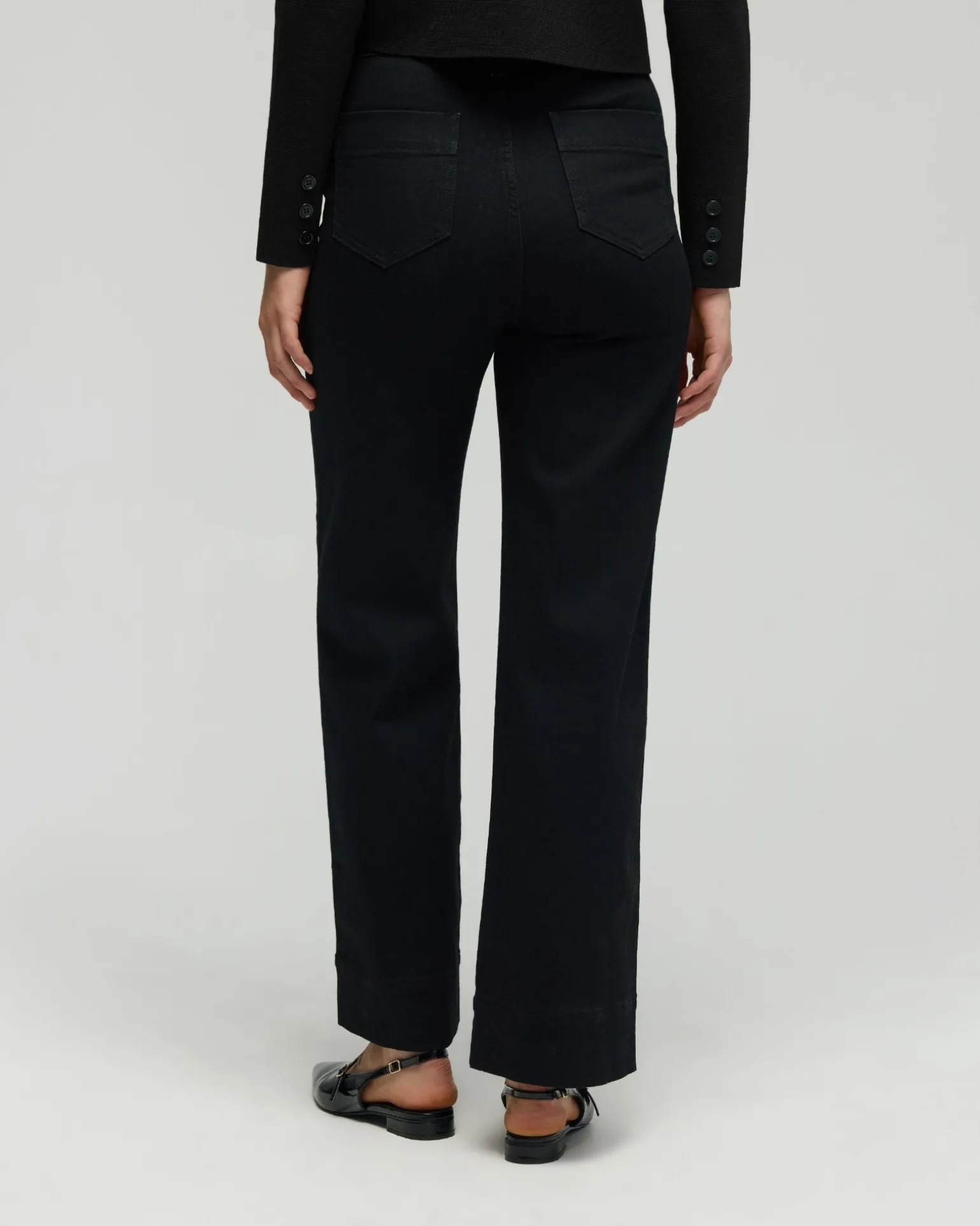 Alexa Stretch Patch Pocket Jeans