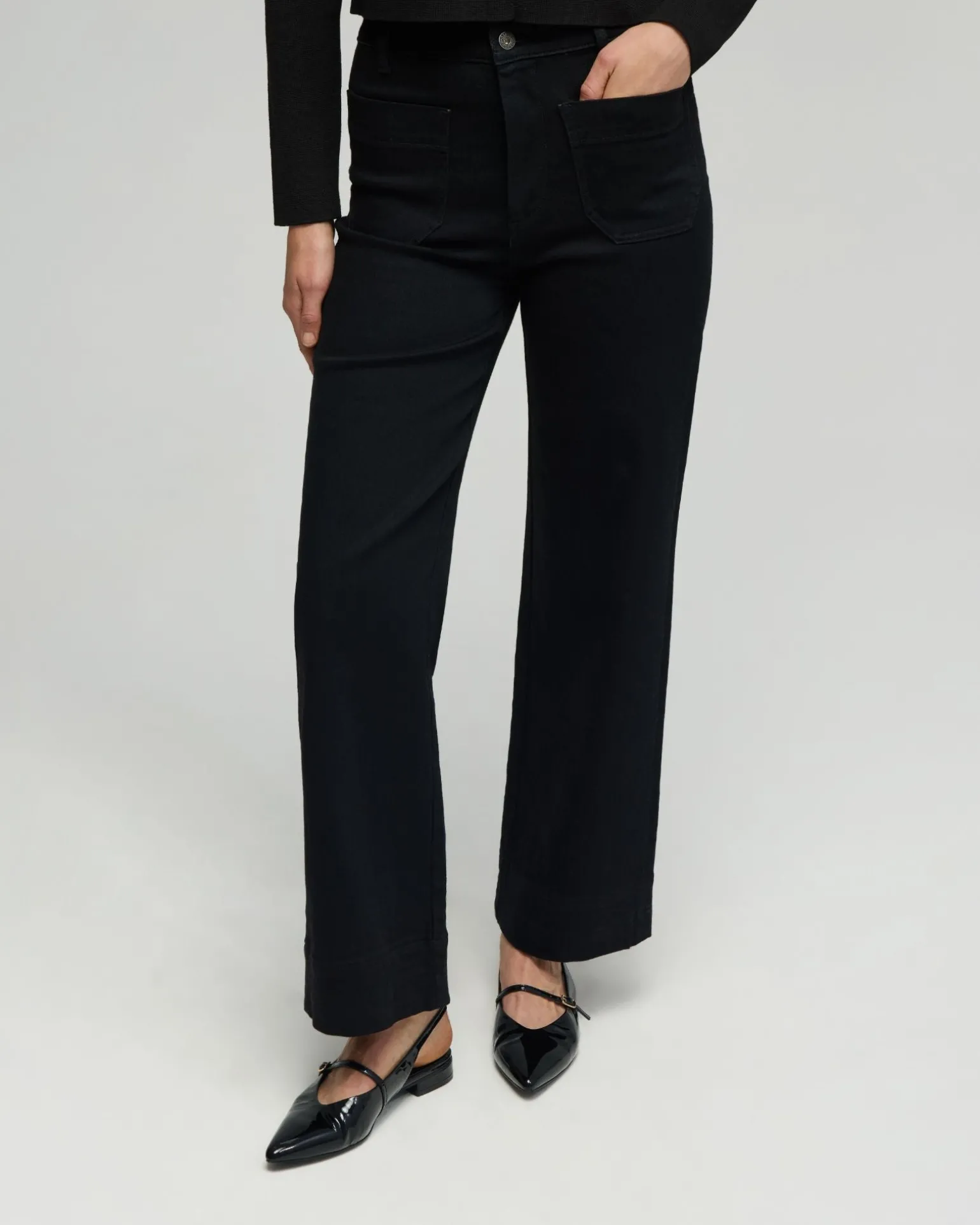 Alexa Stretch Patch Pocket Jeans