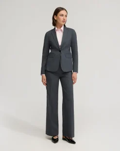 Alexa Wool Stretch Suit Jacket