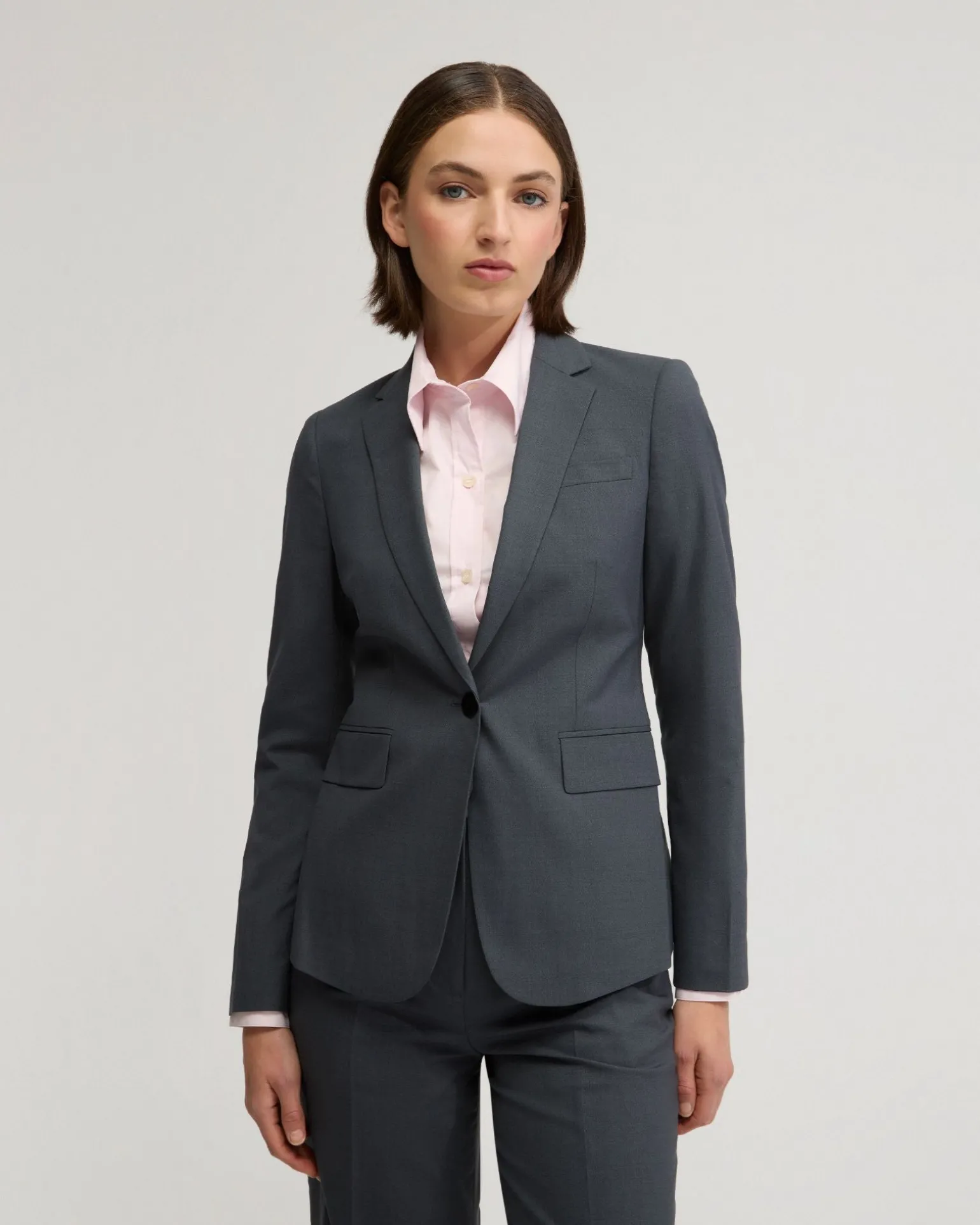 Alexa Wool Stretch Suit Jacket