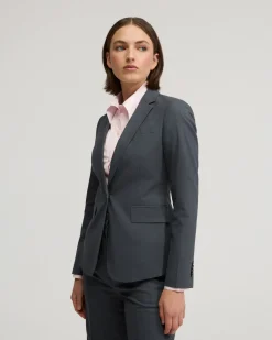 Alexa Wool Stretch Suit Jacket