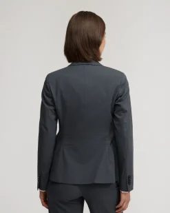 Alexa Wool Stretch Suit Jacket