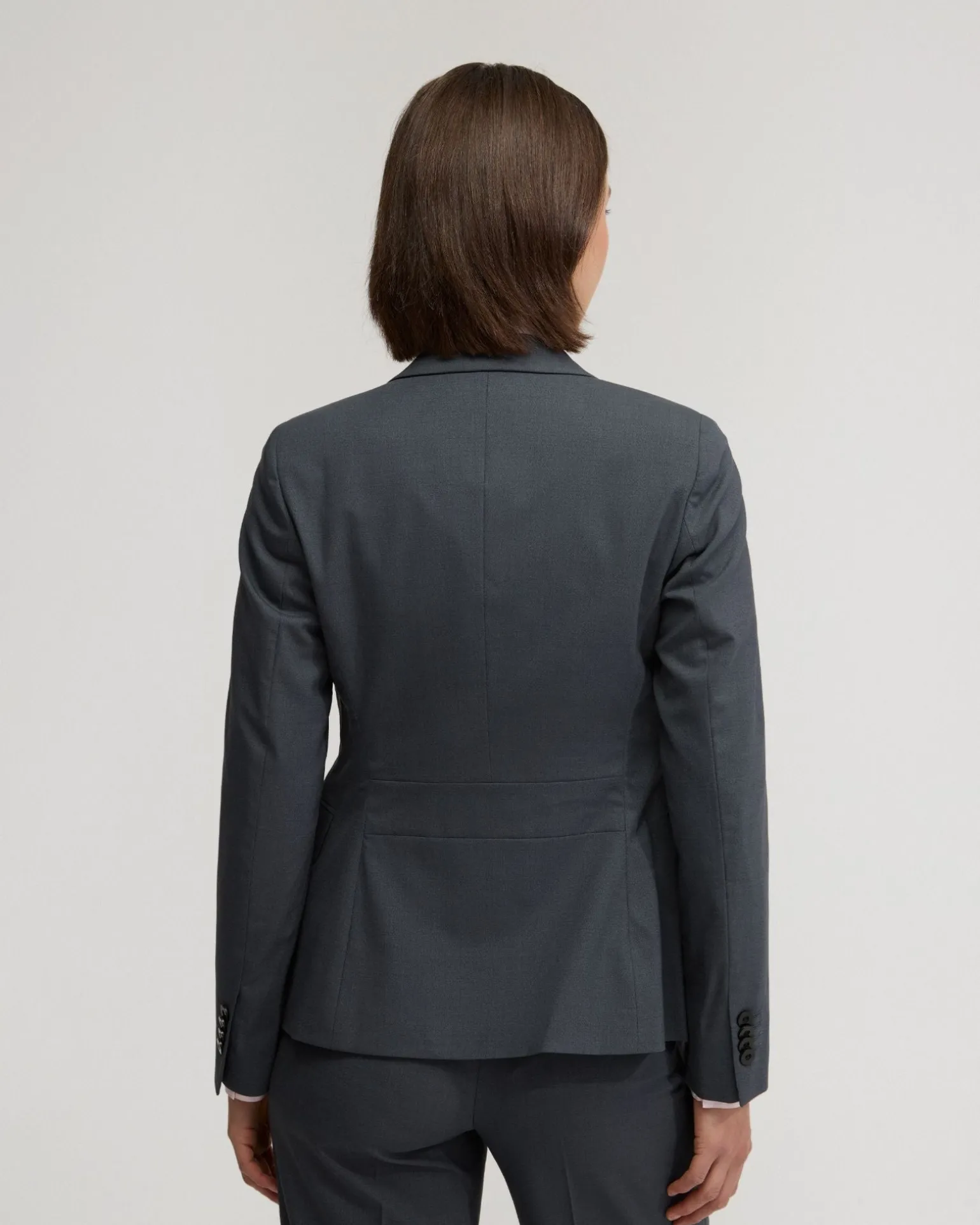 Alexa Wool Stretch Suit Jacket