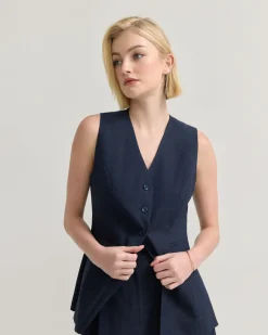 Alice Checked Waistcoat