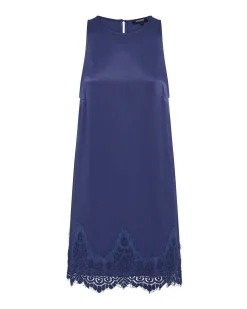 Amber Satin And Lace Dress