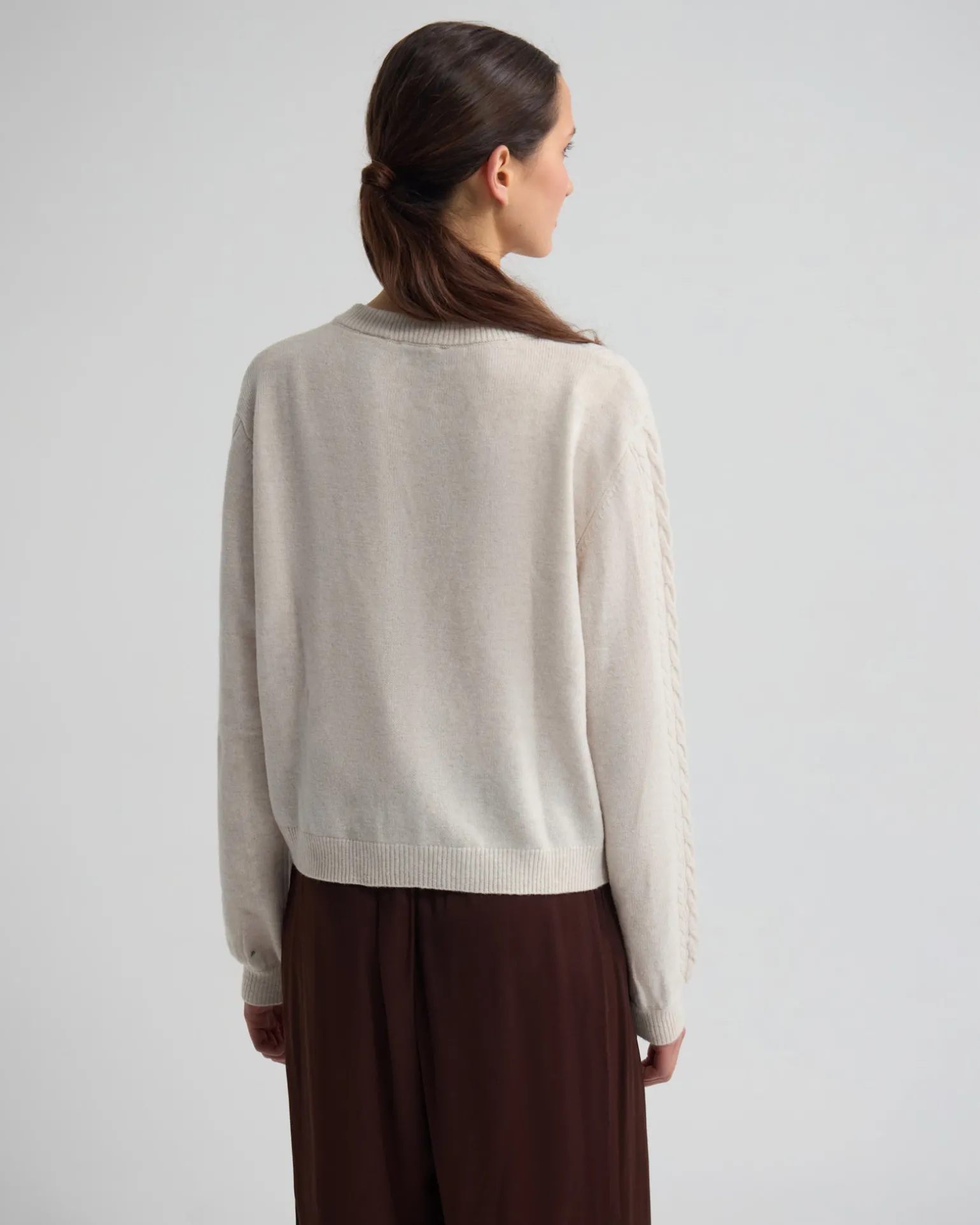 Amelia Cable Knit Cardigan