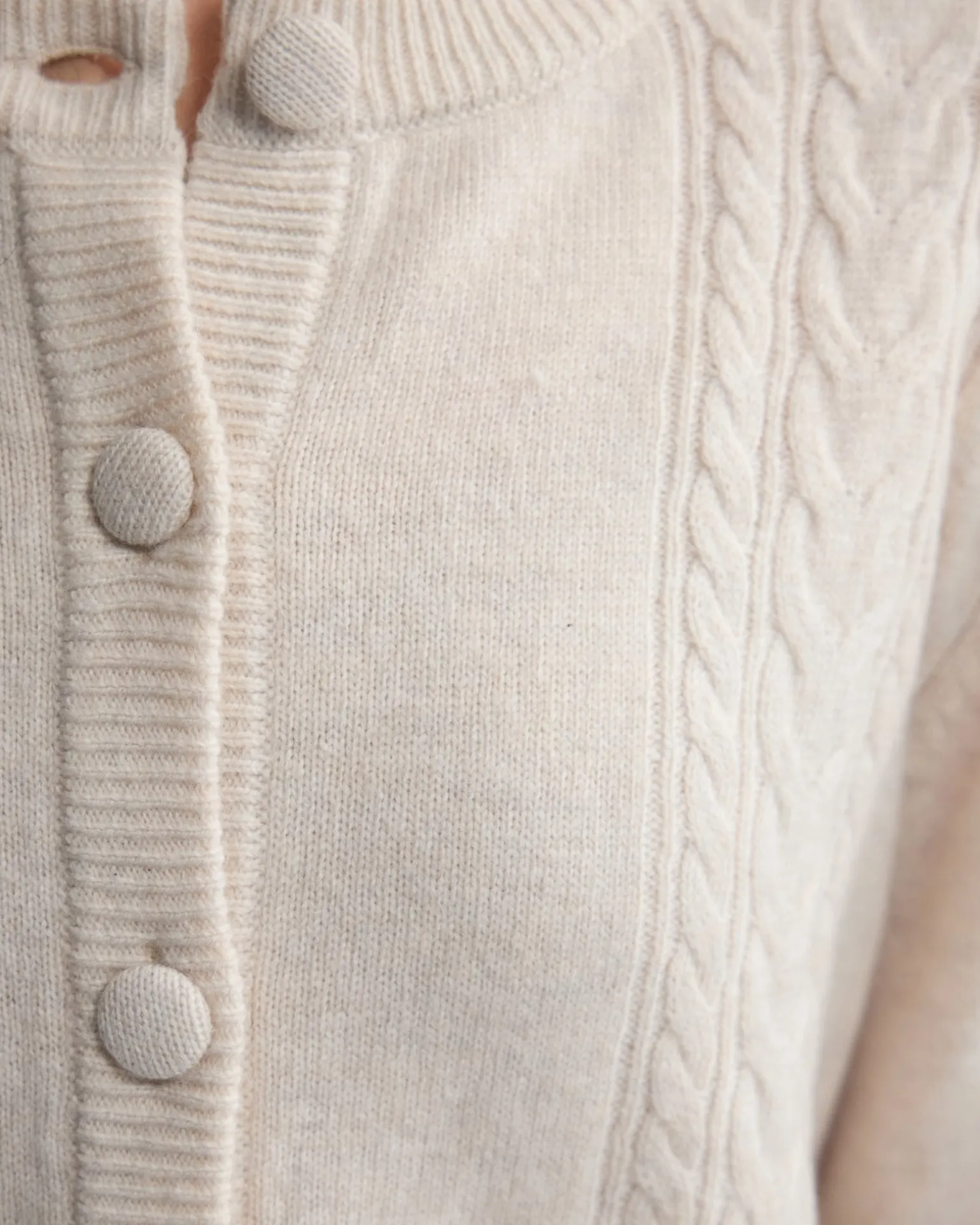 Amelia Cable Knit Cardigan