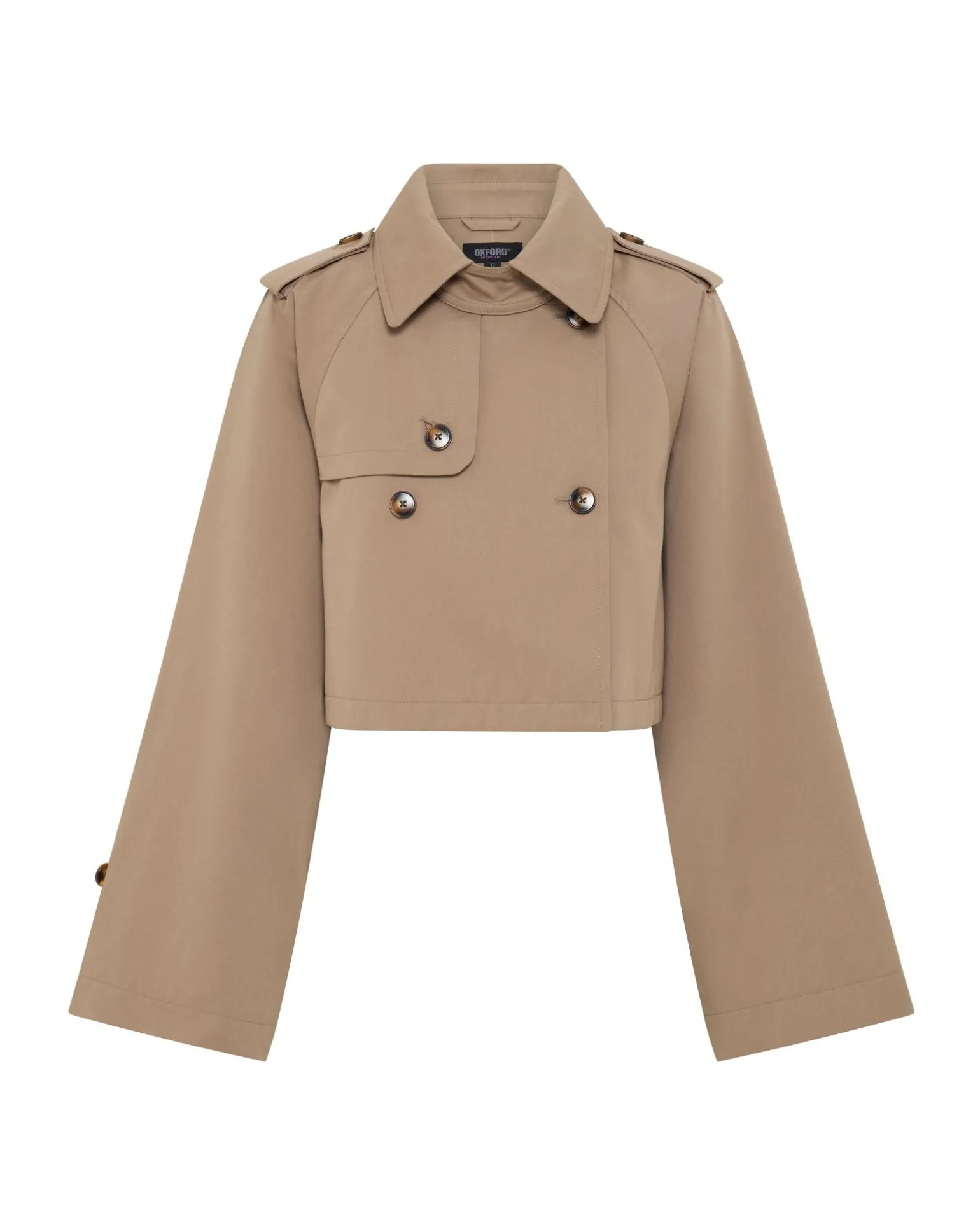 Annalise Crop Trench Jacket