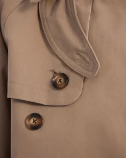 Annalise Crop Trench Jacket