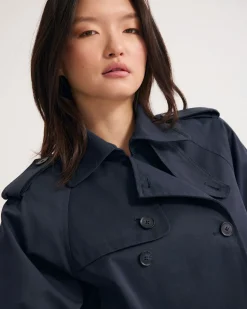 Annalise Crop Trench Jacket