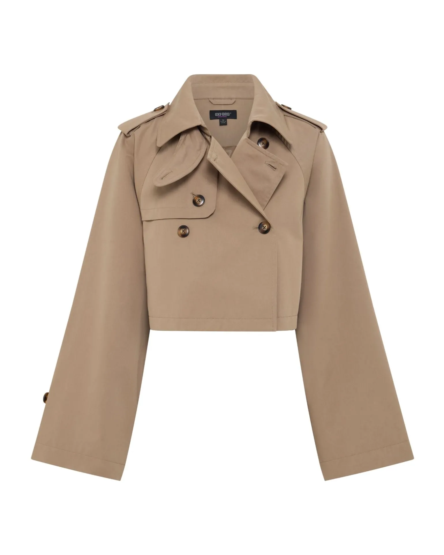 Annalise Crop Trench Jacket