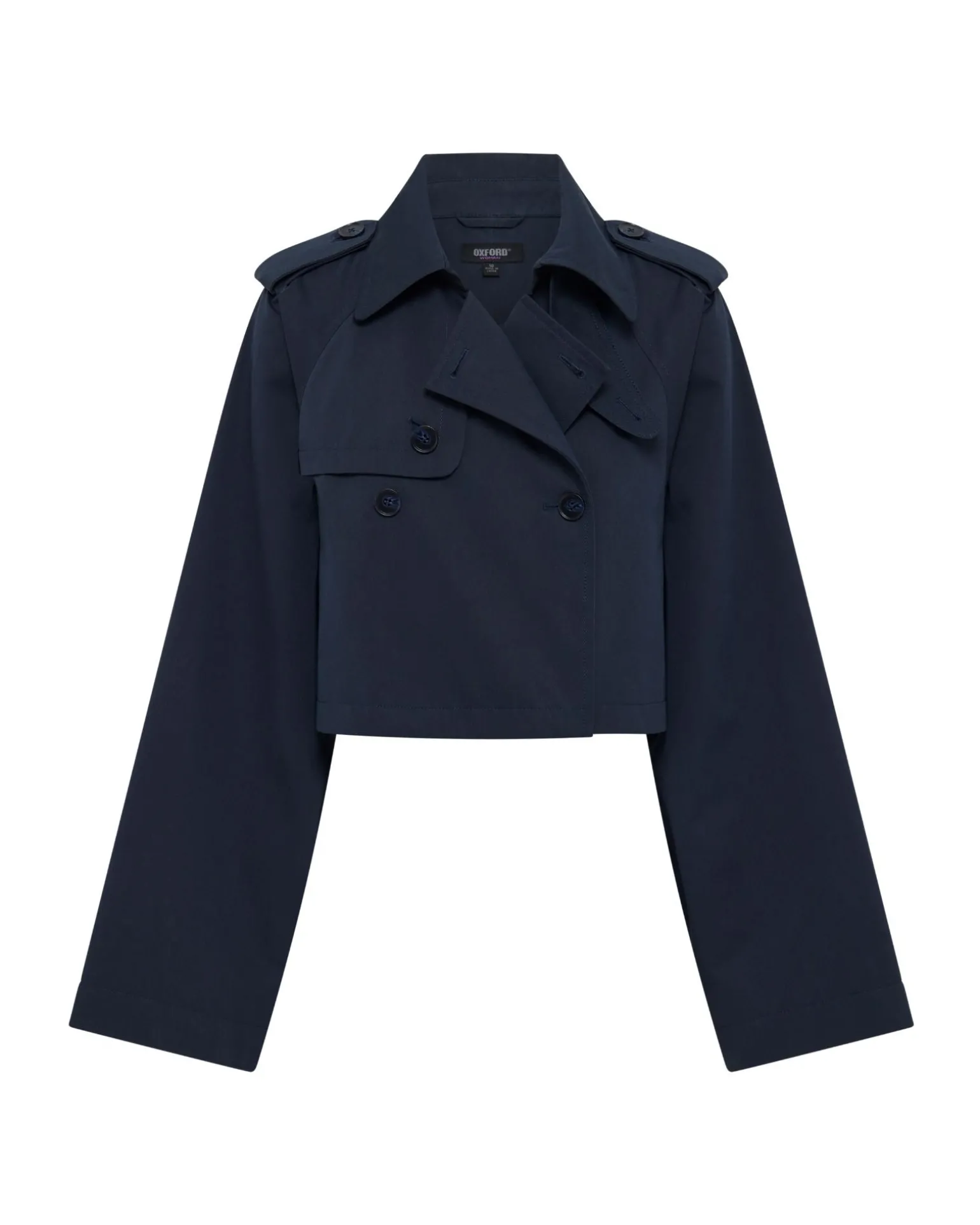 Annalise Crop Trench Jacket
