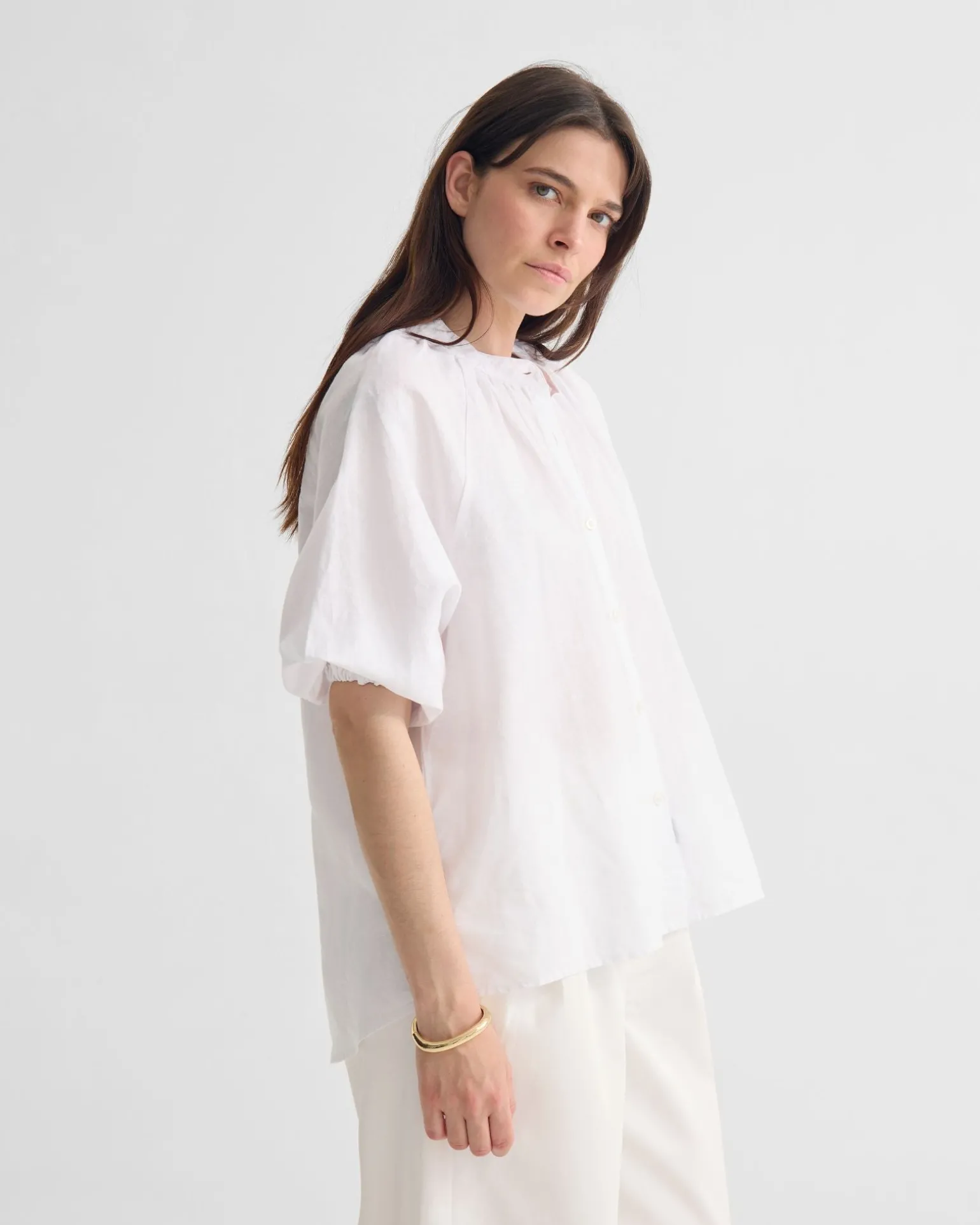 Annika Washed Linen Shirt