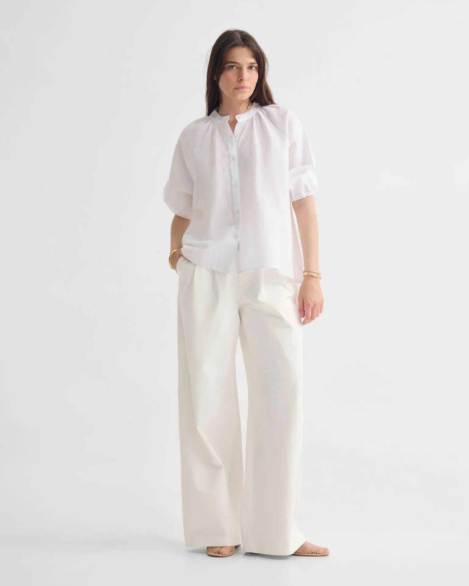 Annika Washed Linen Shirt