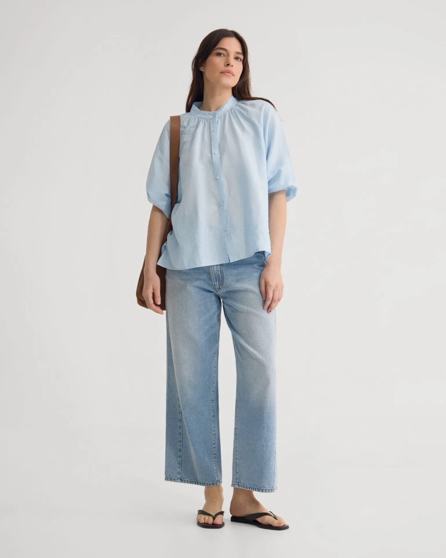 Annika Washed Linen Shirt