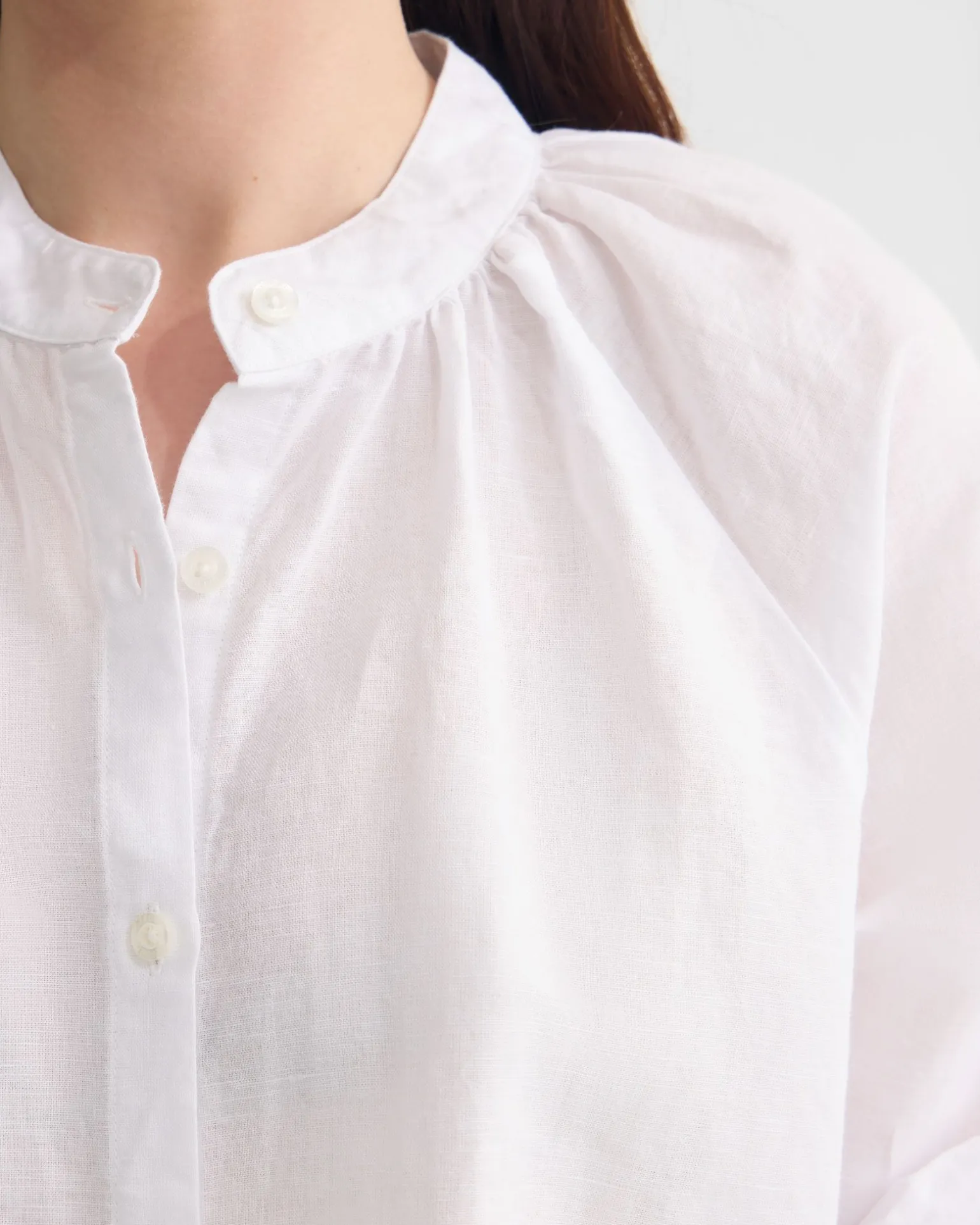 Annika Washed Linen Shirt