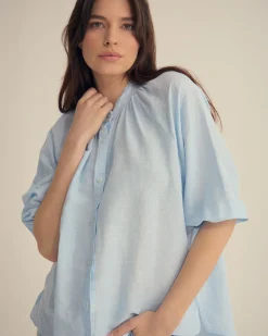 Annika Washed Linen Shirt