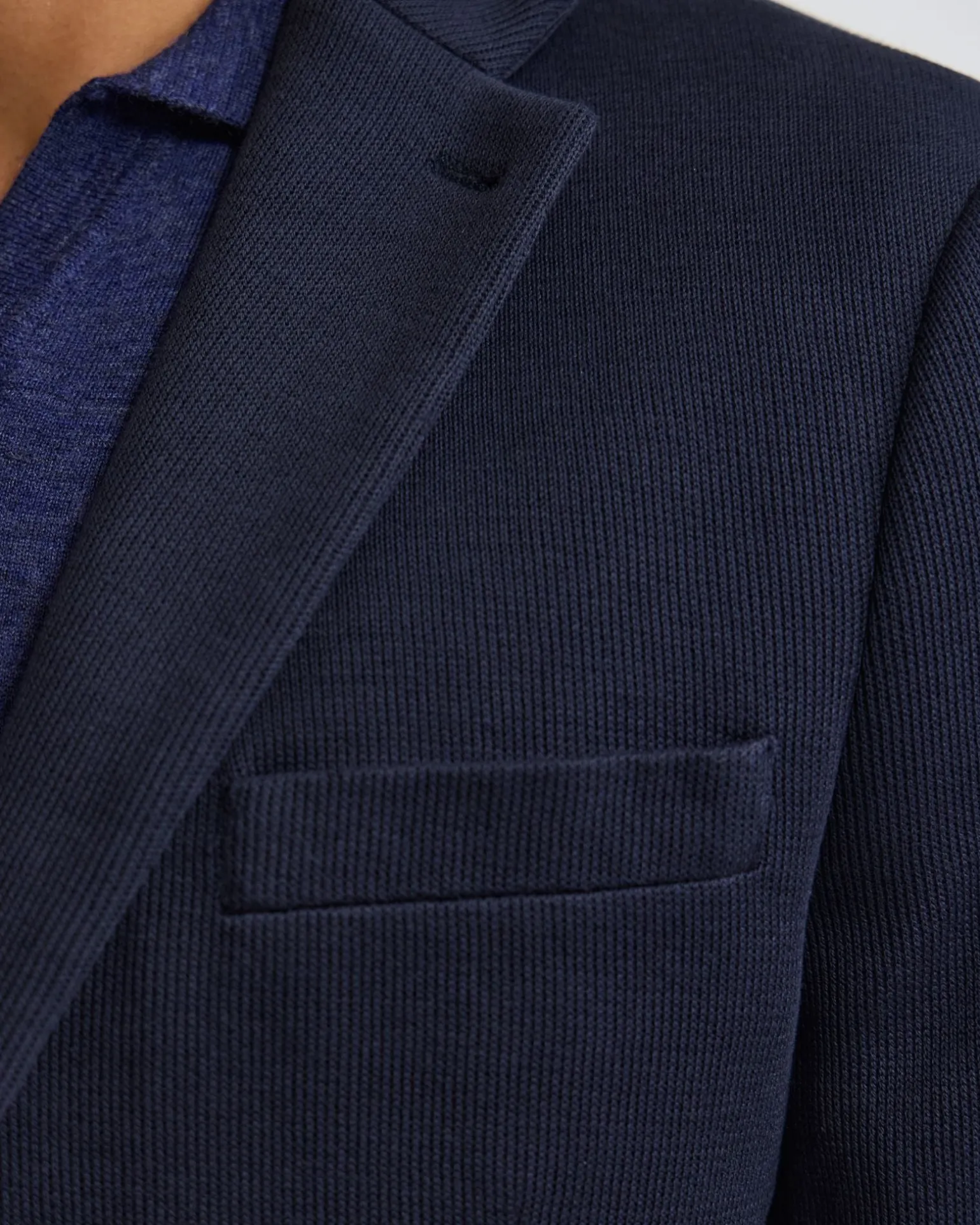 Antonio Cotton Knitted Blazer