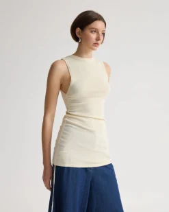 April Drawstring Knitted Top