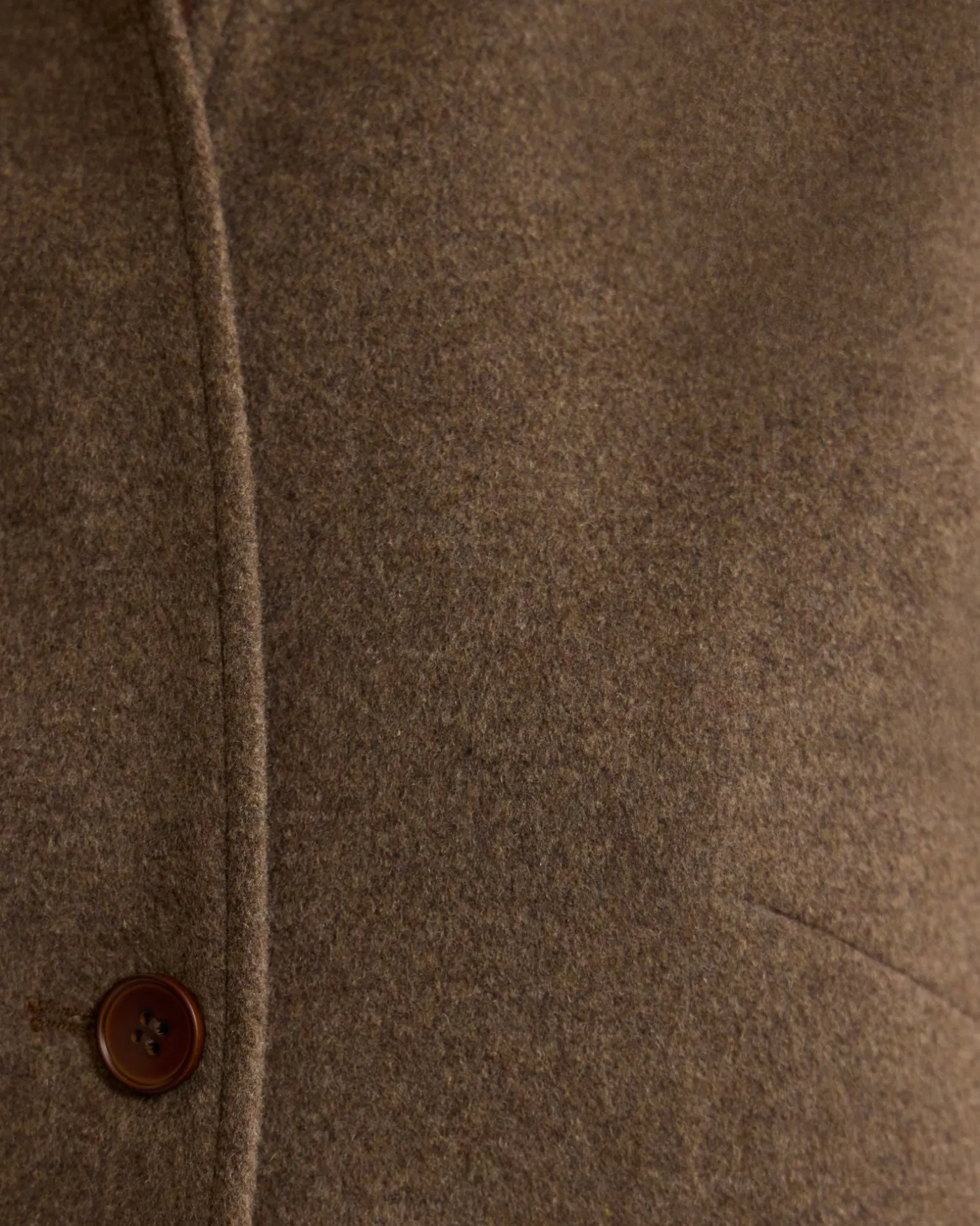 Asher Wool Blend Cocoon Jacket