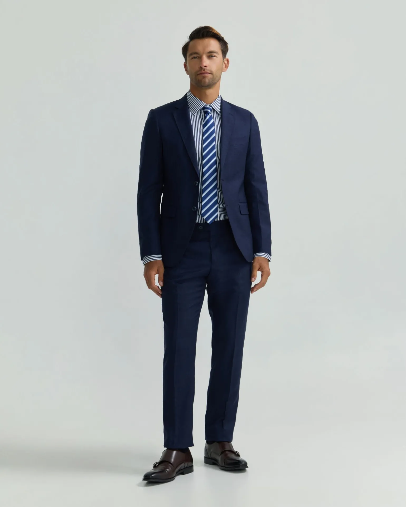 Auden Wool Checked Suit Jacket