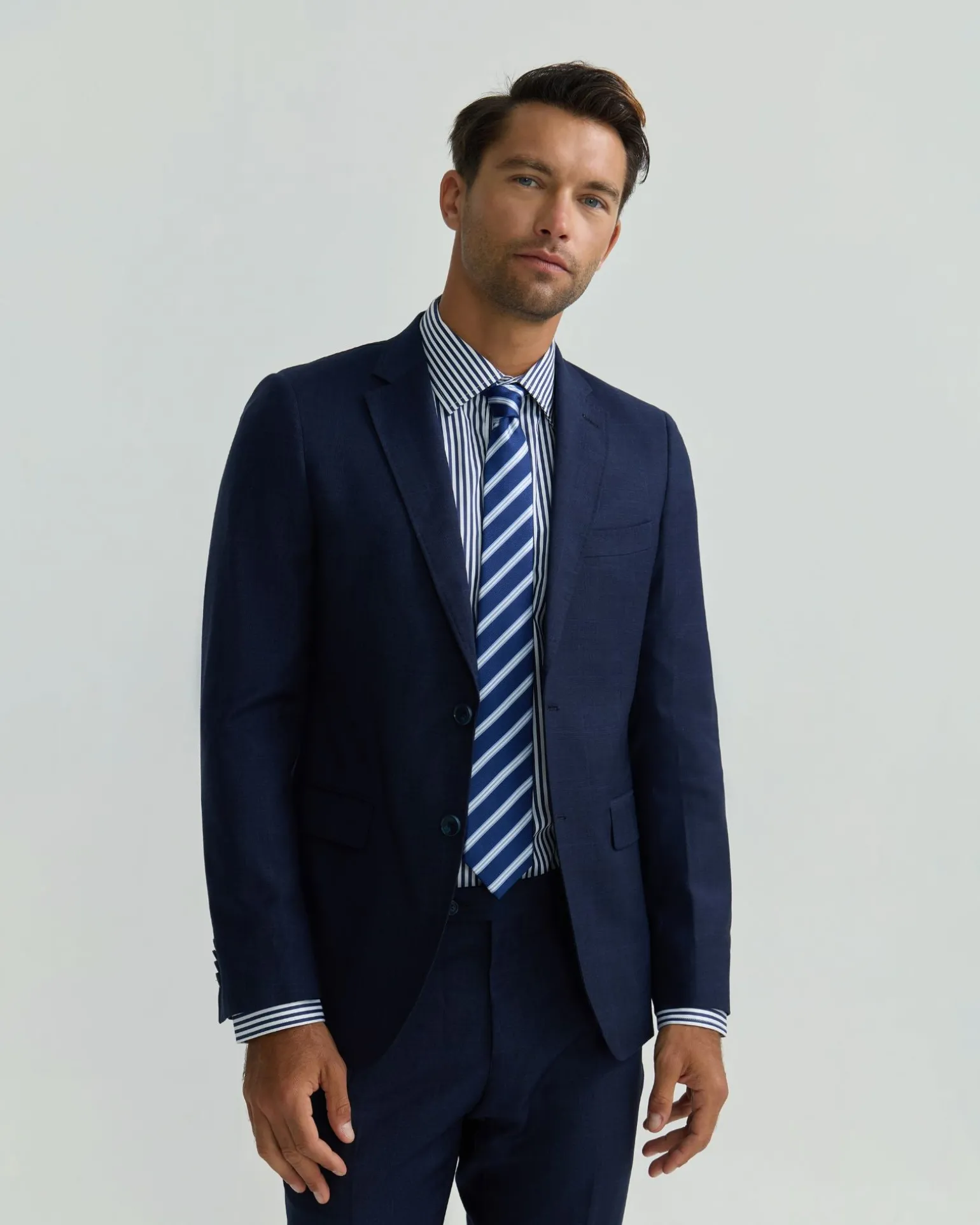 Auden Wool Checked Suit Jacket