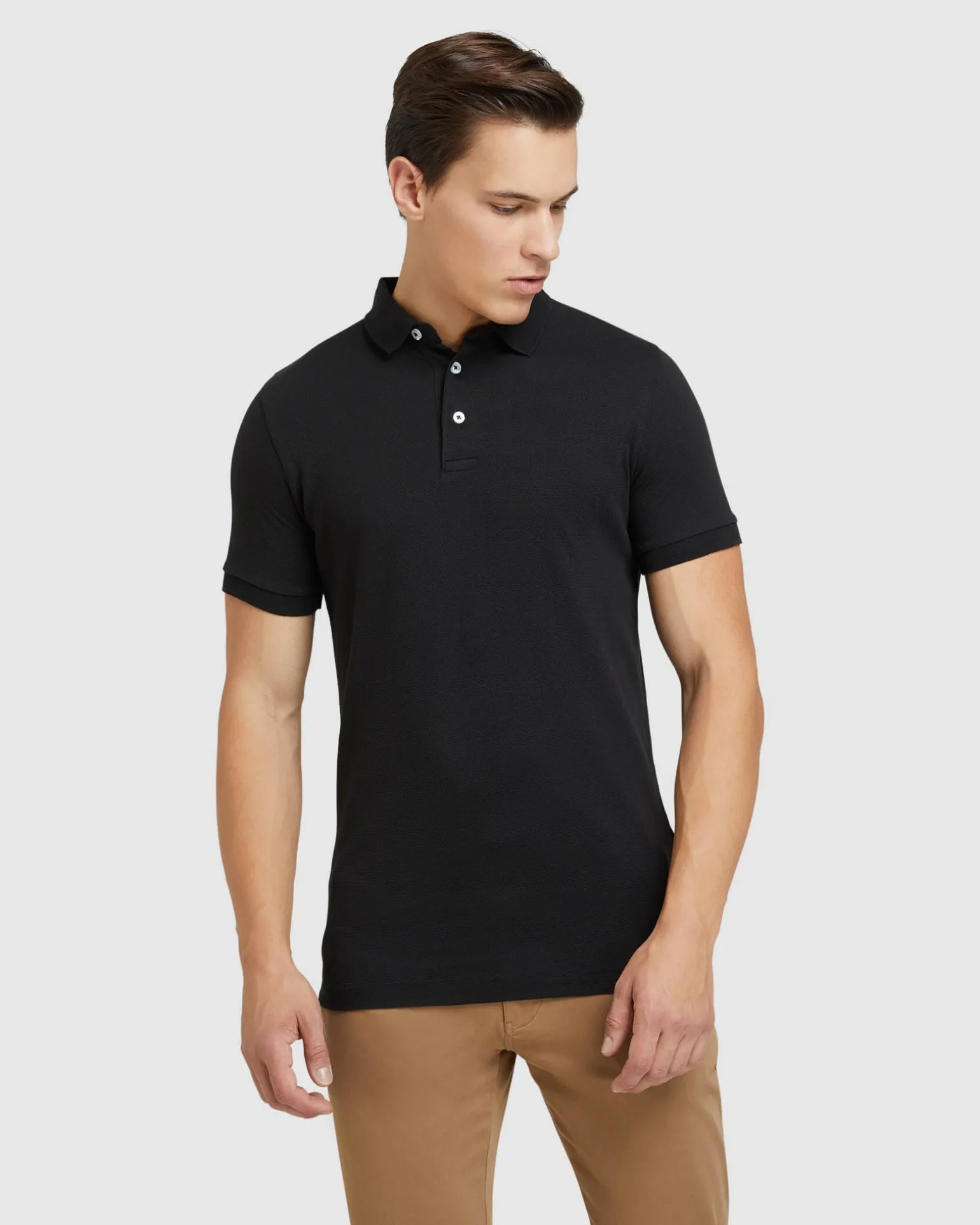 Austin Organic Cotton Knit Polo