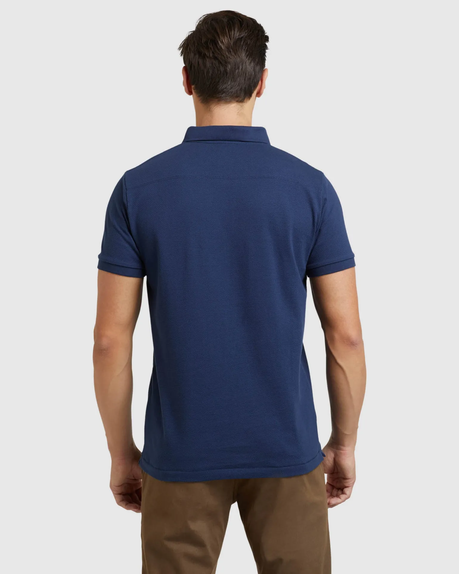Austin Organic Cotton Knit Polo