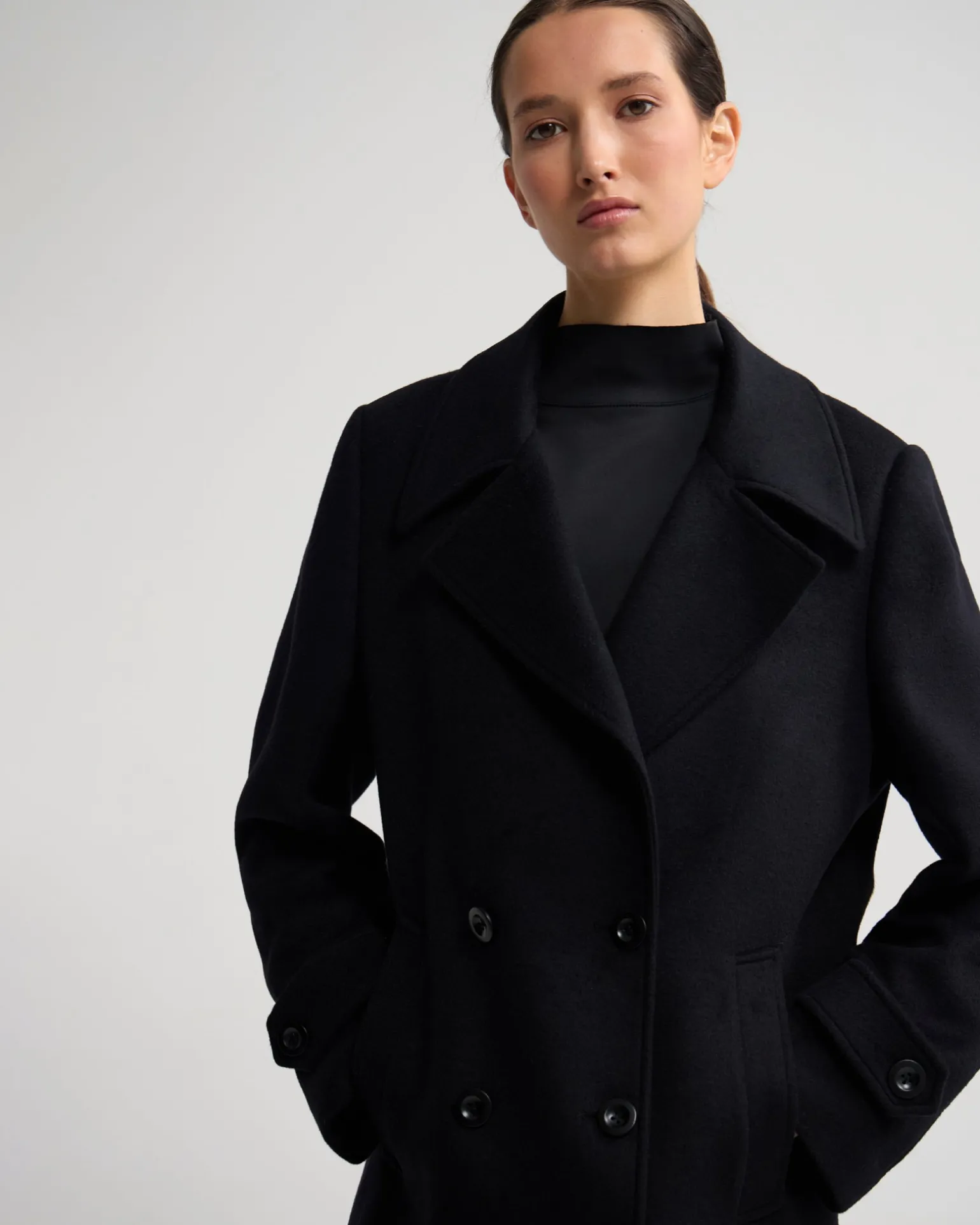 Avril Wool Pea Coat