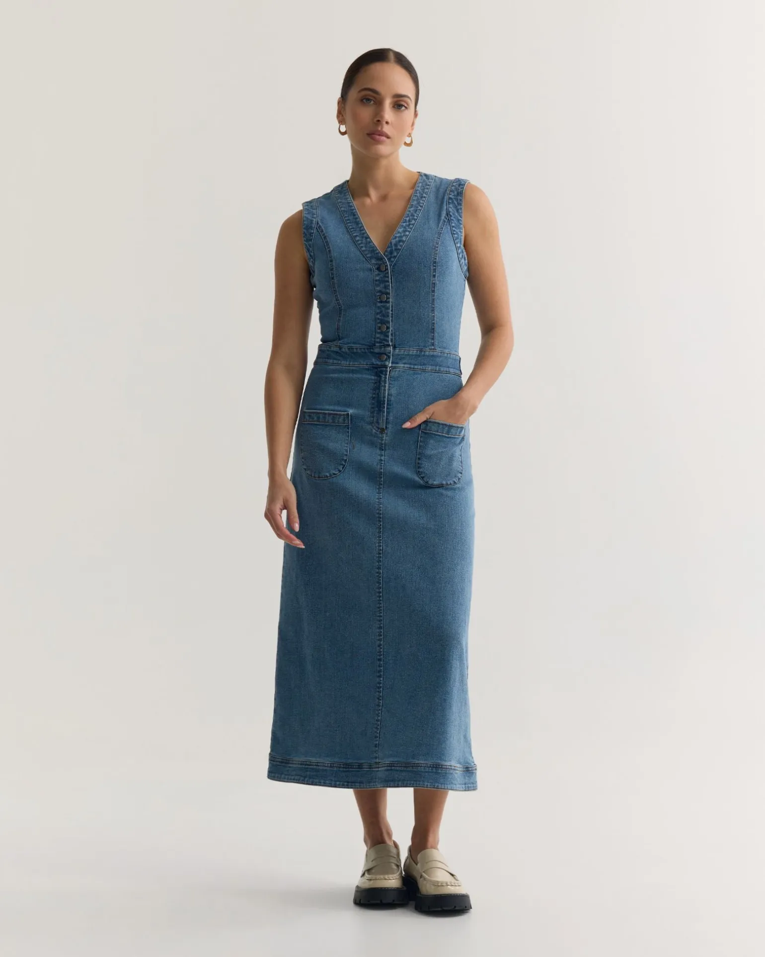 Ayana Denim Dress
