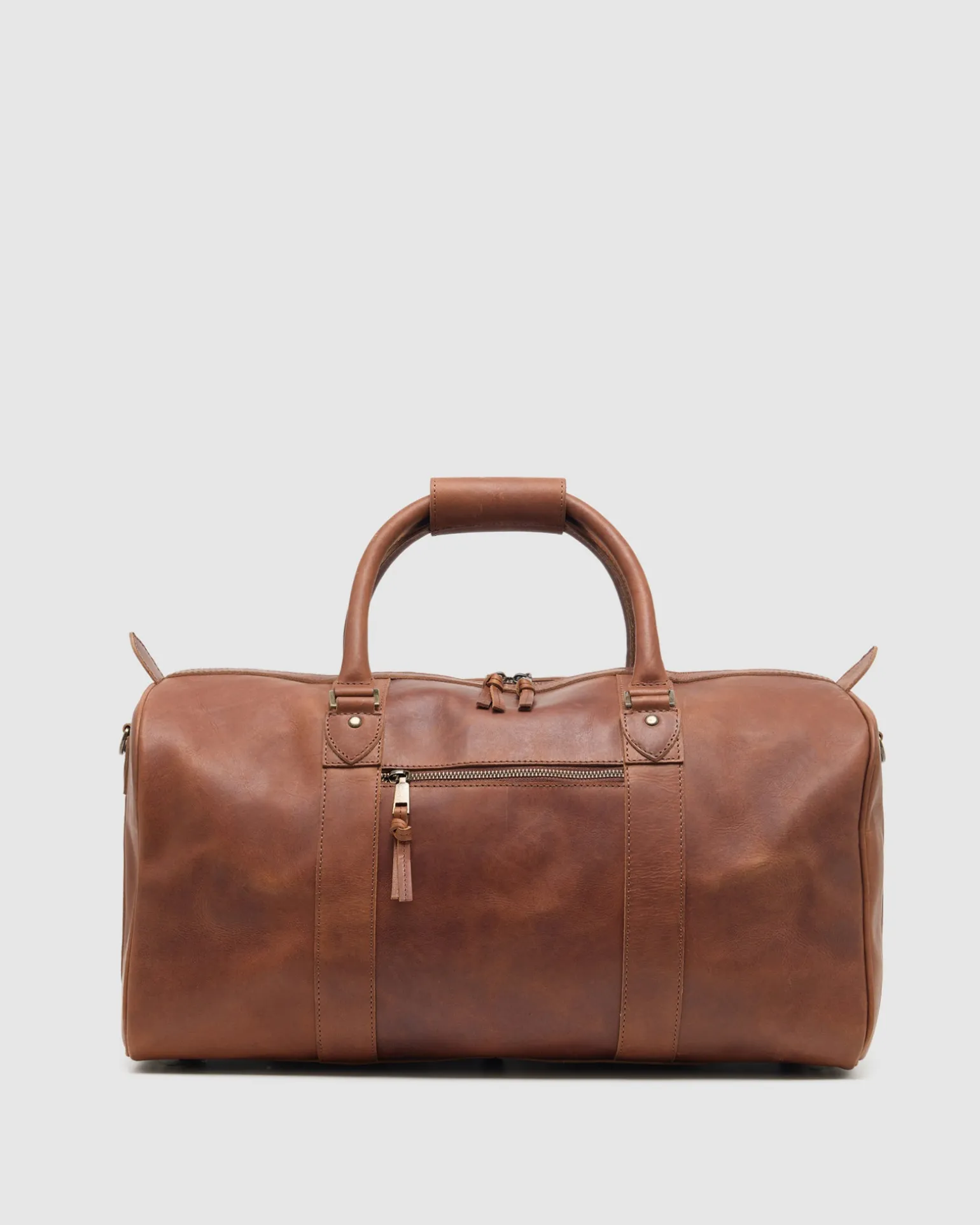 Bartell Leather Weekender Bag