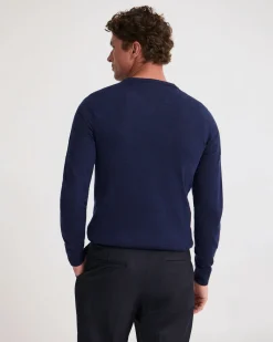 Basic V-Neck Pure Wool Pullover