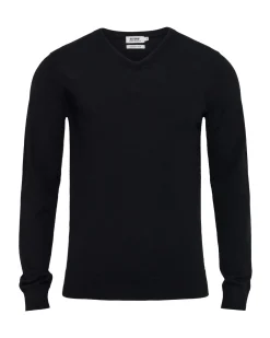 Basic V-Neck Pure Wool Pullover