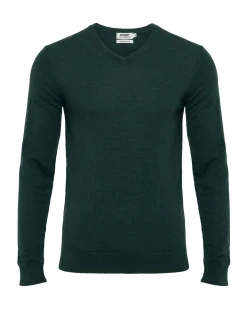 Basic V-Neck Pure Wool Pullover