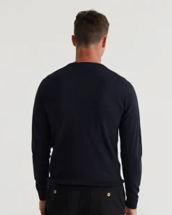 Basic V-Neck Pure Wool Pullover