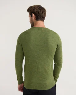 Basic V-Neck Pure Wool Pullover