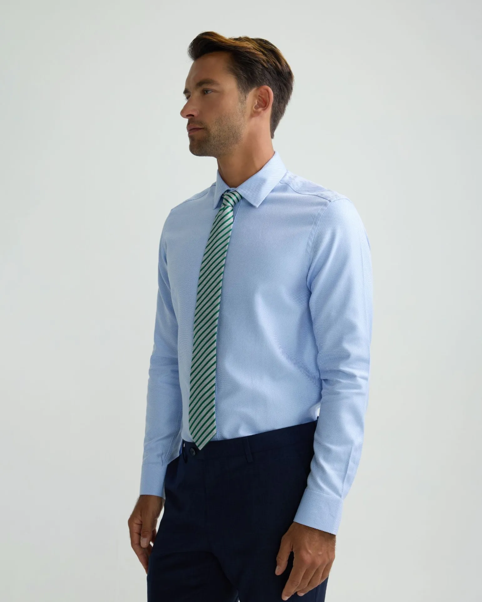 Beckton Slim Twill Cotton Shirt
