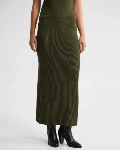 Belle Rib Knitted Skirt