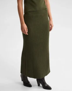 Belle Rib Knitted Skirt
