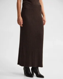 Belle Rib Knitted Skirt