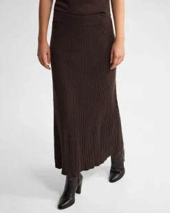 Belle Rib Knitted Skirt