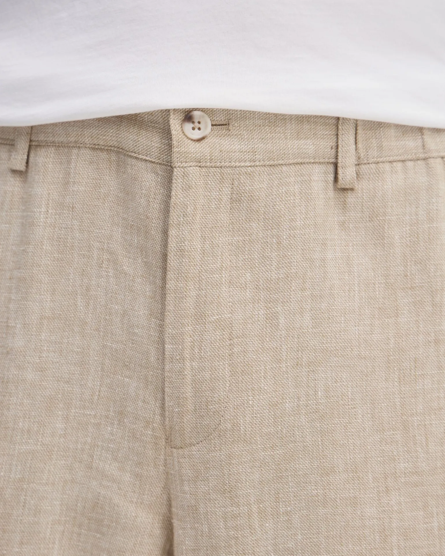 Benjamin Linen Blend Relax Trousers