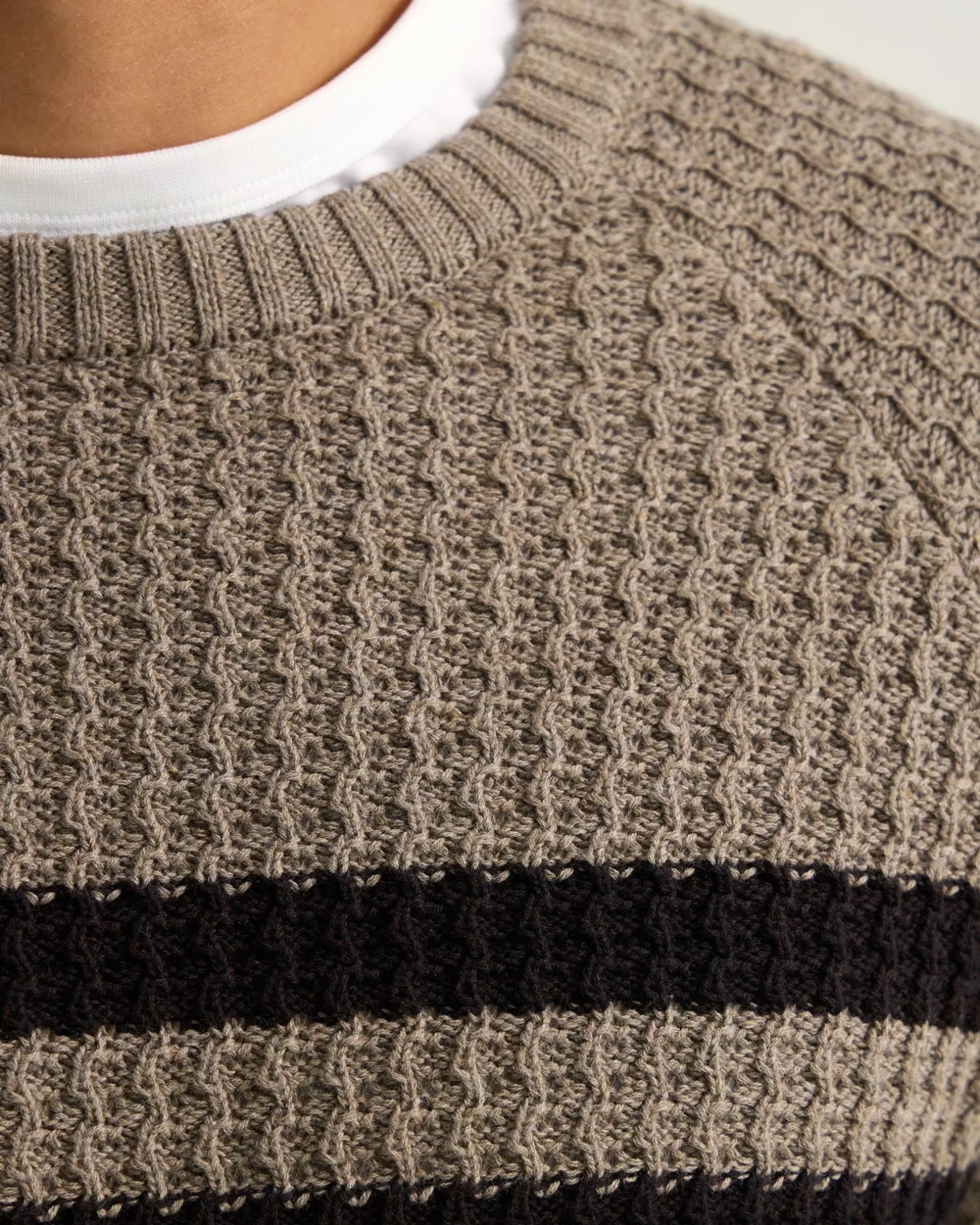 Benji Stripe Cotton Knit