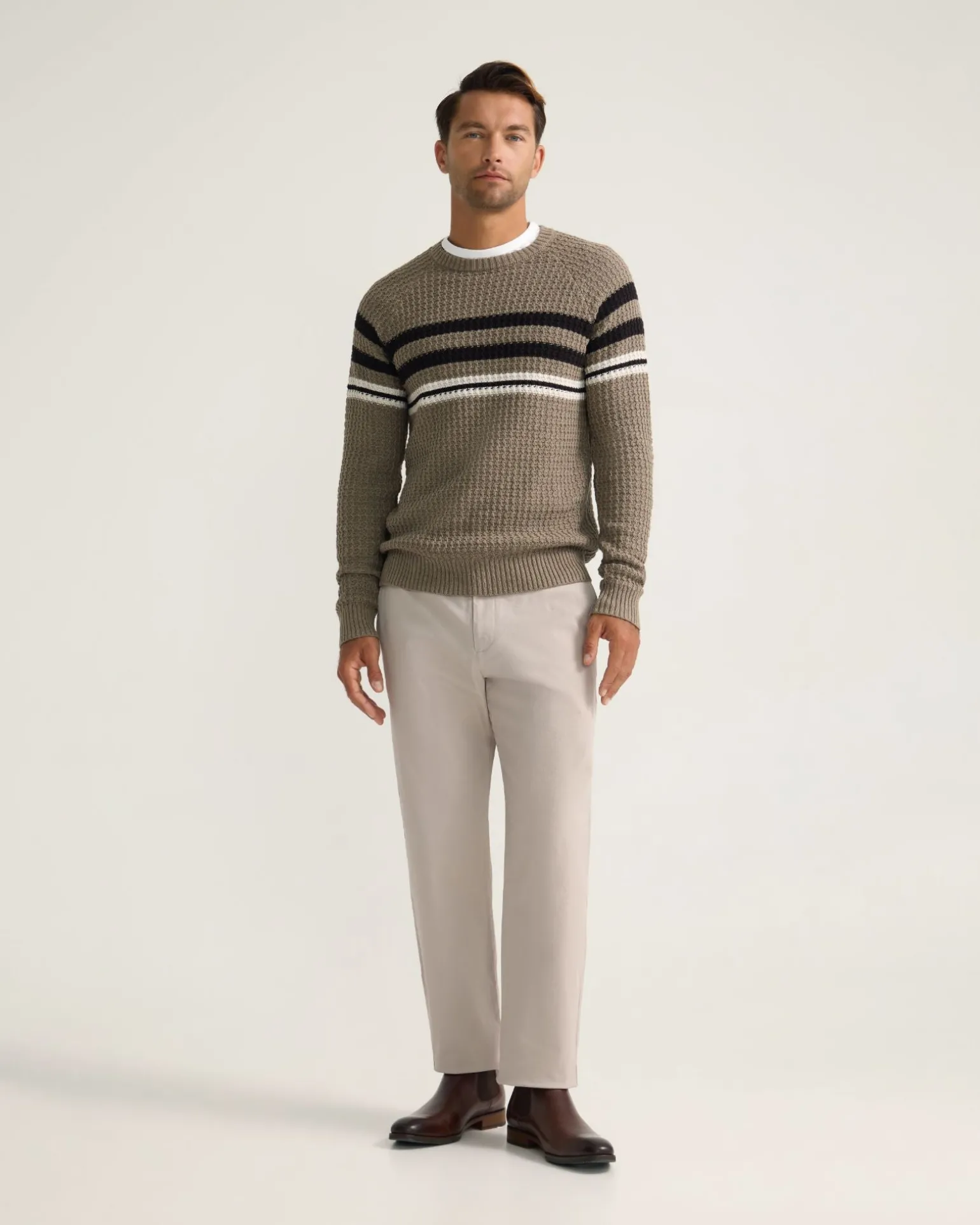 Benji Stripe Cotton Knit