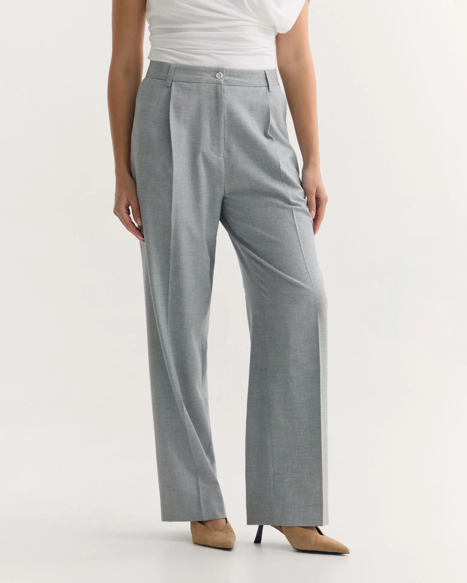 Billie Single Pleat Pant