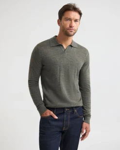 Blair Polo Collar Merino Knit
