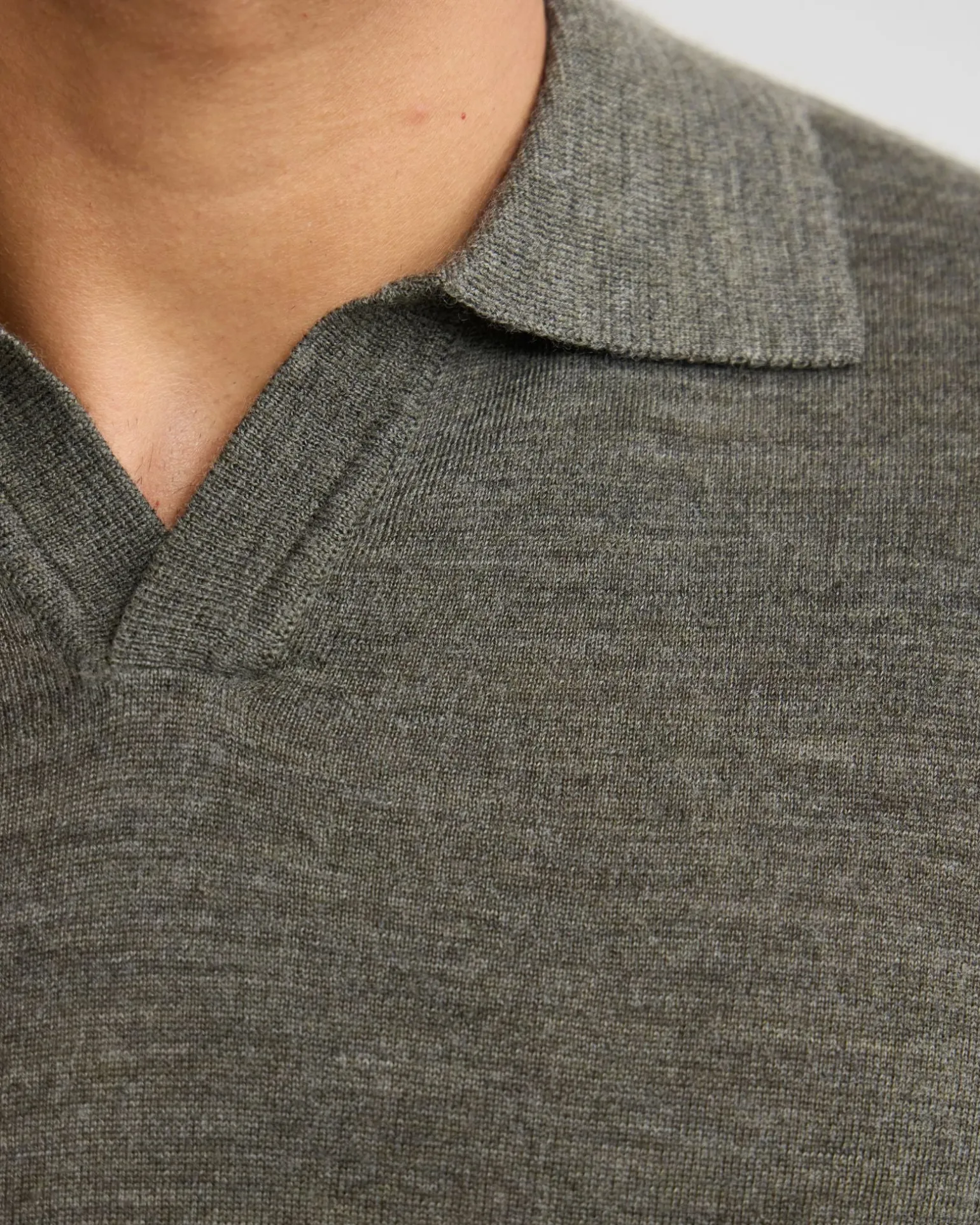 Blair Polo Collar Merino Knit